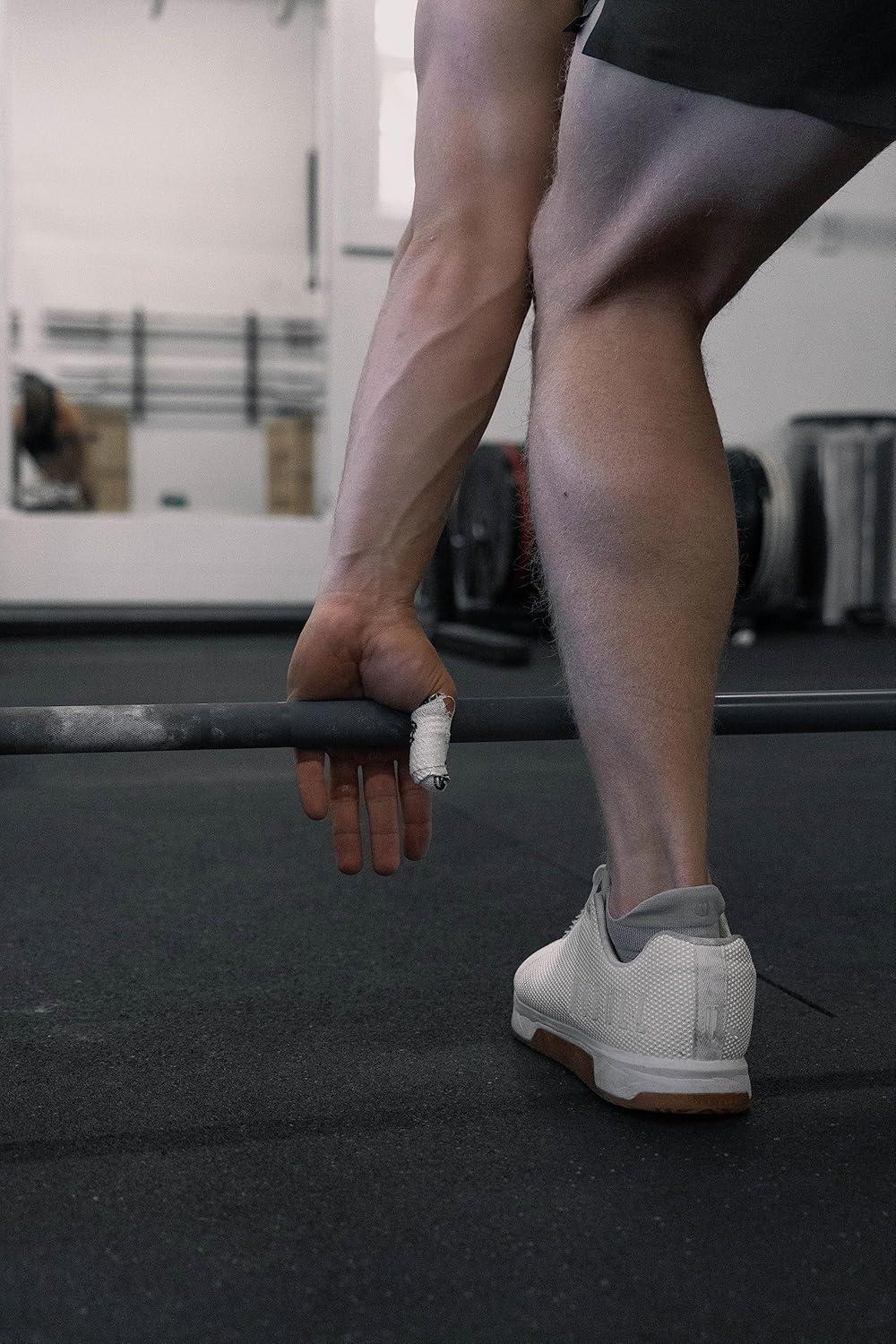 imageGymreapers Hook Grip Weightlifting Tape 3 Pack Premium Adhesive Thumb Skull Tape for Finger Protection Powerlifting Exercise ampamp Cross Training Athletic Sweat Proof TapePink