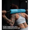 Gymreapers Barbell Squat Pad – Protective Bridge Pad For Hip Thrust, Squats, Lunges – Hip Support, Neck Protection For Bar(Cyan)