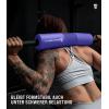 Gymreapers Barbell Squat Pad – Protective Bridge Pad For Hip Thrust, Squats, Lunges – Hip Support, Neck Protection For Bar(Purple)