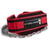 Gymreapers Dip Belt With Chain For Weightlifting, Pull Ups, Dips – Heavy Duty Steel Chain For Added Weight Training(Red)