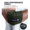 Gymreapers Elbow Compression Cuff for Weightlifting, Powerlifting – Support & Relief for Tendonitis, Stability, Tennis Elbow, Strength Training & Injury Recovery (Black, 9″)(Green)