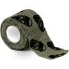Gymreapers Hook Grip Weightlifting Tape (3 Pack) Premium Adhesive Thumb Skull Tape for Finger Protection, Powerlifting, Exercise & Cross Training – Athletic Sweat Proof Tape(OD Green)