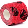 Gymreapers Hook Grip Weightlifting Tape (3 Pack) Premium Adhesive Thumb Skull Tape for Finger Protection, Powerlifting, Exercise & Cross Training – Athletic Sweat Proof Tape(Red)