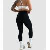 Gymreapers Infinity Seamless Workout Leggings for Women High Waist Seamless Leggings for Exercise Running Active Yoga Pants(Black)