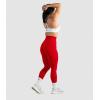 Gymreapers Infinity Seamless Workout Leggings for Women High Waist Seamless Leggings for Exercise Running Active Yoga Pants(Carolina Reaper)