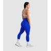 Gymreapers Infinity Seamless Workout Leggings for Women High Waist Seamless Leggings for Exercise Running Active Yoga Pants(Electric Blue)