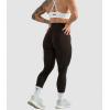 Gymreapers Infinity Seamless Workout Leggings for Women High Waist Seamless Leggings for Exercise Running Active Yoga Pants(Espresso)
