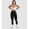 Gymreapers Infinity Seamless Workout Leggings for Women High Waist Seamless Leggings for Exercise Running Active Yoga Pants(Espresso)