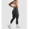 Gymreapers Infinity Seamless Workout Leggings for Women High Waist Seamless Leggings for Exercise Running Active Yoga Pants(Flat Gray)