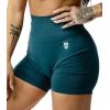 Gymreapers Infinity Seamless Workout Shorts High Waist Biker Shorts for Women Athletic Gym Running Pilates Yoga Sport Short(Emerald)