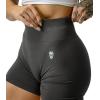 Gymreapers Infinity Seamless Workout Shorts High Waist Biker Shorts for Women Athletic Gym Running Pilates Yoga Sport Short(Flat Gray)