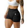 Gymreapers Infinity Seamless Workout Shorts High Waist Biker Shorts for Women Athletic Gym Running Pilates Yoga Sport Short(Graphite)