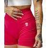 Gymreapers Infinity Seamless Workout Shorts High Waist Biker Shorts for Women Athletic Gym Running Pilates Yoga Sport Short(Miami Pink)