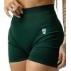 Gymreapers Infinity Seamless Workout Shorts High Waist Biker Shorts for Women Athletic Gym Running Pilates Yoga Sport Short(Reef)