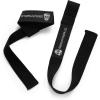 Gymreapers Lifting Wrist Straps for Weightlifting, Bodybuilding, Powerlifting, Strength Training, & Deadlifts – Padded Neoprene with 18 inch Cotton(Black – No Padding)