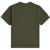 Gymreapers Moisture Wicking Short Sleeve T-Shirt for Men – Crew Neck Workout Shirts – Casual Gym Cotton Everyday Tee(Ranger Green/Black)