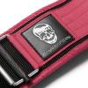 Gymreapers Quick Locking Weight Lifting Belt for Men Gym Belt for Powerlifting Deadlift Belt with 4 Inch Neoprene Metal Buckle Back Support Weightlifting Belt Women(Pink)
