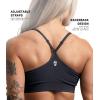 Gymreapers Seamless Sports Bra for Women – Wireless Compression Padded Supportive Bras for Gym, Yoga, & Fitness(Black)