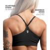 Gymreapers Seamless Sports Bra for Women – Wireless Compression Padded Supportive Bras for Gym, Yoga, & Fitness(Black Marl)