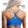 Gymreapers Seamless Sports Bra for Women – Wireless Compression Padded Supportive Bras for Gym, Yoga, & Fitness(Electric Blue)