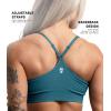 Gymreapers Seamless Sports Bra for Women – Wireless Compression Padded Supportive Bras for Gym, Yoga, & Fitness(Emerald)
