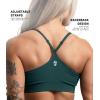 Gymreapers Seamless Sports Bra for Women – Wireless Compression Padded Supportive Bras for Gym, Yoga, & Fitness(Reef)