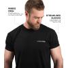 Gymreapers Skull Moisture Wicking T-Shirts for Men – Short Sleeve Workout Gym Shirts – Running Athletic Tees & Dry Fit Tshirt(Ripstop)