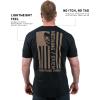 Gymreapers Valor Moisture Wicking T-Shirts for Men – Short Sleeve Workout Gym Shirts – Running Athletic Tees & Dry Fit Tshirt(Black/Khaki)