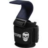 Gymreapers Weight Lifting Hooks (Pair), Heavy Duty Power Wrist Straps Hand Grip Support For Deadlifts, Pull Ups, Shrugs – Gym Gloves For Men and Women(Navy)
