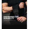 Gymreapers Weightlifting Wrist Wraps (IPF Approved) 18″ Professional Quality Wrist Support with Heavy Duty Thumb Loop – Best Wrap for Powerlifting Competition, Strength Training, Bodybuilding(Black/Rubber)