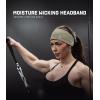 Gymreapers Workout Headbands for Men & Women-Comfortable Sweat Absorbing Band to Keep Hair Back During Running Sports Gym Cycling and Outdoor Activities(Tan)