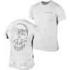 Gymreapers American Reaper Moisture Wicking T-Shirts for Men – Workout Gym Shirts – Running Athletic Tees & Dry Fit Tshirt(White)