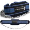 Gymreapers Dip Belt With Chain For Weightlifting, Pull Ups, Dips – Heavy Duty Steel Chain For Added Weight Training(Navy)