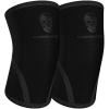 Gymreapers Elbow Sleeves for Weightlifting Powerlifting and Bench Press Support and Compression for Tendonitis Pain Relief 5mm Neoprene Training Gear for Men and Women(Black/Black)