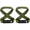 Gymreapers Figure 8 Lifting Straps For Deadlift, Powerlifting, Strongman, & Cross Training Strong Weightlifting Wrist Straps For Men, Women(Green)