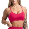 Gymreapers Seamless Sports Bra for Women – Wireless Compression Padded Supportive Bras for Gym, Yoga, & Fitness(Miami)