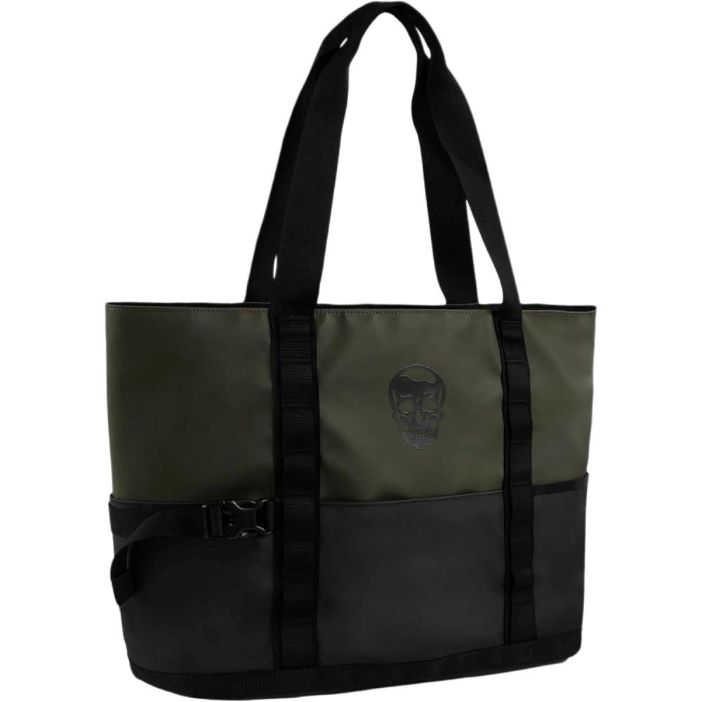 imageGymreapers Gravestone Tote Bag  Large 225L Waterproof Gym ampamp Travel Tote with Laptop Sleeve and Luggage StrapOd Green