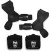 Gymreapers Lifting Wraps & Grips Bundle – Premium Wrist Support & Pulling Power Combo for Heavy Lifting (Large)