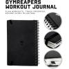 Gymreapers Workout Journal – Daily Exercise Journal for Men & Women – Gym Tracker & Wellness Planner, Goal & Progress Tracker for Weight Loss & Strength Training