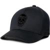 Gymreapers Baseball Hats and Caps for Men| Fitted Hats for Running, Workout, Gym & Outdoor Sports| Moisture Wicking Adapt Cap(Black/Black)