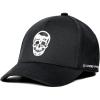 Gymreapers Baseball Hats and Caps for Men| Fitted Hats for Running, Workout, Gym & Outdoor Sports| Moisture Wicking Adapt Cap(Black/White)