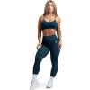 Gymreapers Seamless Sports Bra for Women – Wireless Compression Padded Supportive Bras for Gym, Yoga, & Fitness(Atlantis)