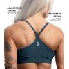 Gymreapers Seamless Sports Bra for Women – Wireless Compression Padded Supportive Bras for Gym, Yoga, & Fitness(Atlantis)