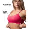 Gymreapers Seamless Sports Bra for Women – Wireless Compression Padded Supportive Bras for Gym, Yoga, & Fitness(Miami)