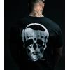Gymreapers Skull Moisture Wicking T-Shirts for Men – Short Sleeve Workout Gym Shirts – Running Athletic Tees & Dry Fit Tshirt(Ripstop)