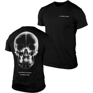 Gymreapers Skull Moisture Wicking T-Shirts for Men – Short Sleeve Workout Gym Shirts – Running Athletic Tees & Dry Fit Tshirt(Beneath the Surface)