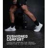 Gymreapers Quarter Socks for Men & Women (6-Pack) Moisture-Wicking Cotton Athletic Socks, Breathable Low Cut Supportive Fit(Black (6-pack))