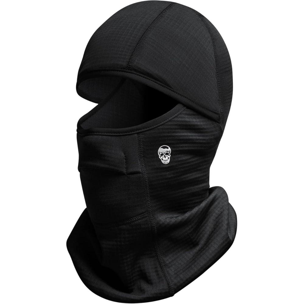 imageGymreapers Stryda Balaclava Ski Mask for Men amp Women  Warm Face Mask Shiesty for Cold Weather Skiing Motorcycling amp Snowboarding Black