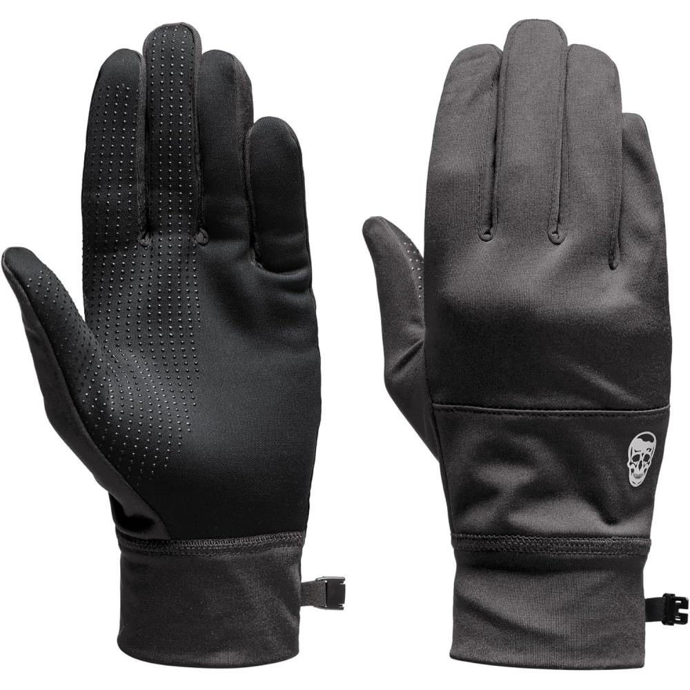 imageGymreapers Styda Running Gloves for Men amp Women  Lightweight Touch Screen Sensitive Thermal Warm for Cold Weather Cycling Biking Training Running Outdoor Sports amp WorkoutsCharcoal