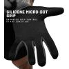 Gymreapers Styda Running Gloves for Men & Women – Lightweight Touch Screen Sensitive Thermal Warm for Cold Weather, Cycling, Biking, Training, Running, Outdoor Sports & Workouts(Charcoal)